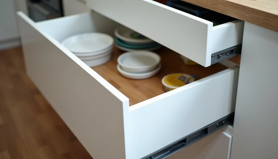 Modified vanity base with added height and toe kick for better ergonomics