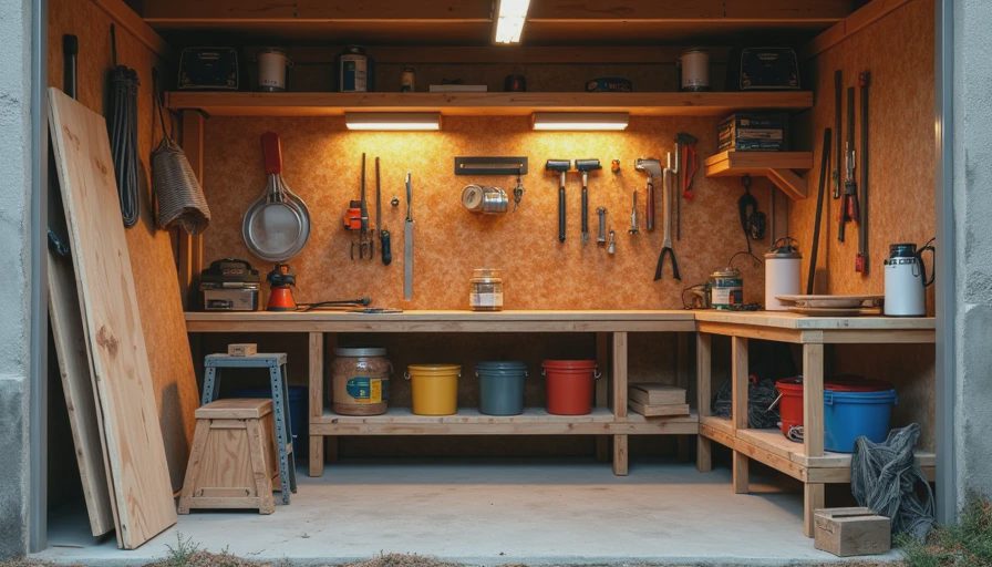 My Garage Workshop Cost Less Than a Nice Sofa