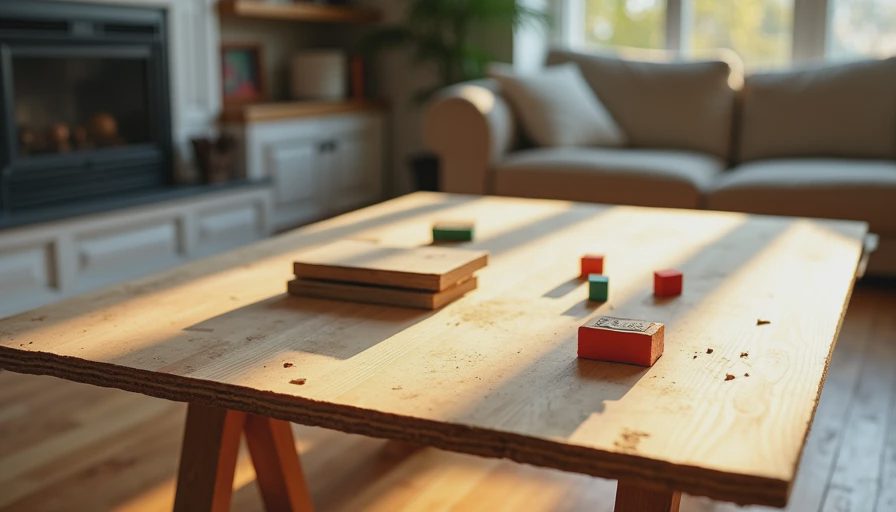 Our Coffee Table Has Been a Sheet of Plywood for Eight Months